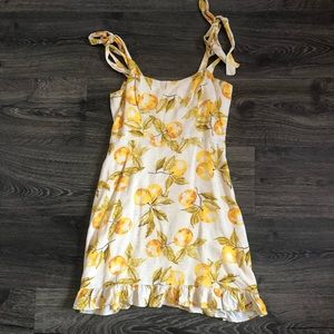 Urban Outfitters Lemon Mini Dress 🍋
